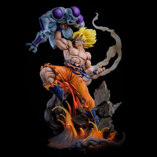 Goku vs Frieza Statue – Biểu Tượng Trận Chiến Huyền Thoại Trong Dragon Ball