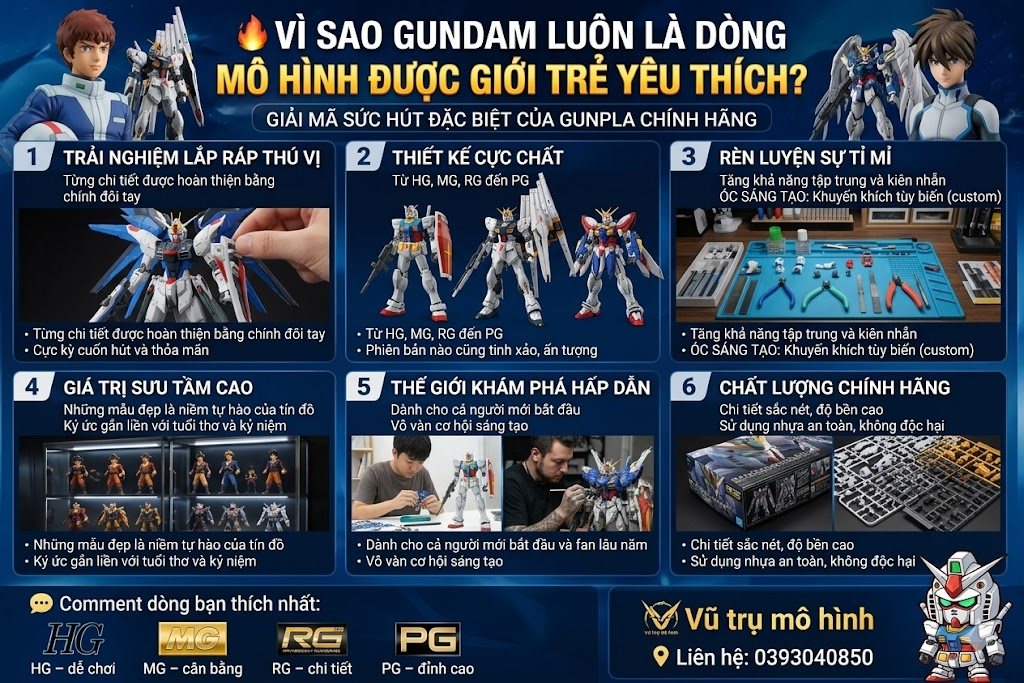 Gundam – Biểu Tượng Huyền Thoại Của Thế Giới Mô Hình Anime